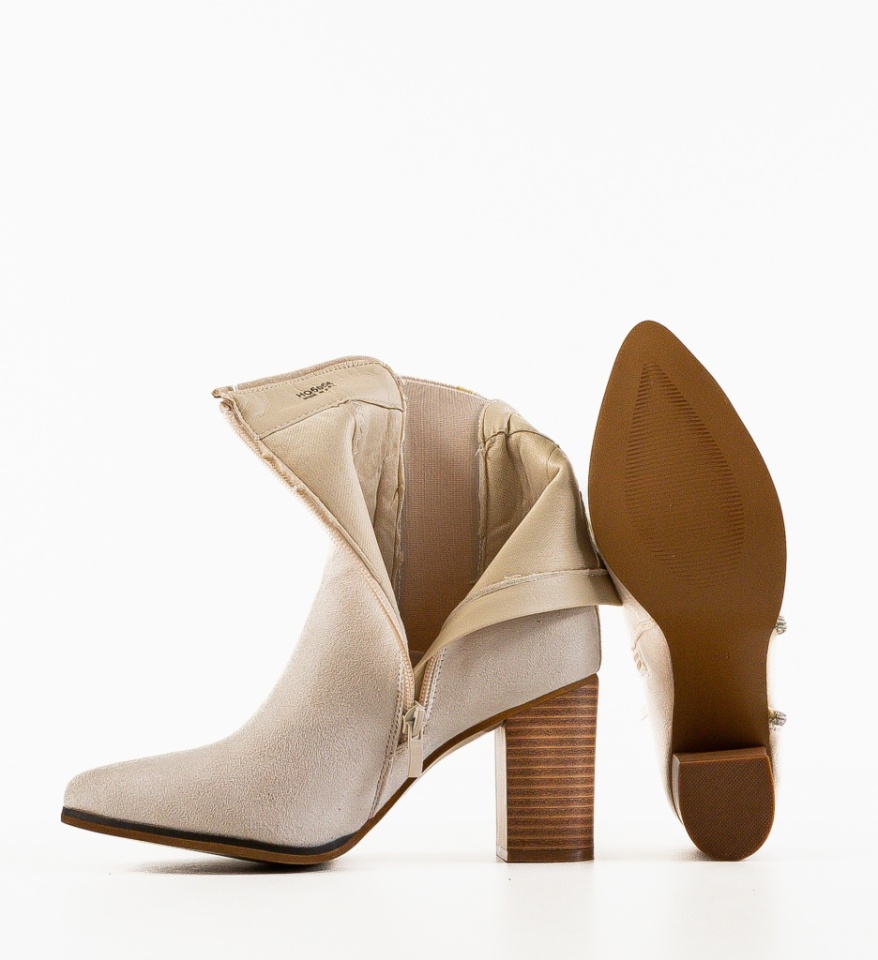 Botine dama Capitani Bej - Img 3