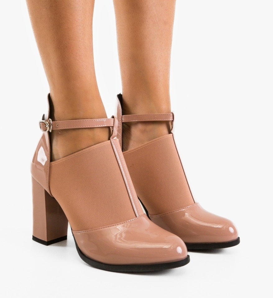 Botine dama Celeste Nude - Img 4