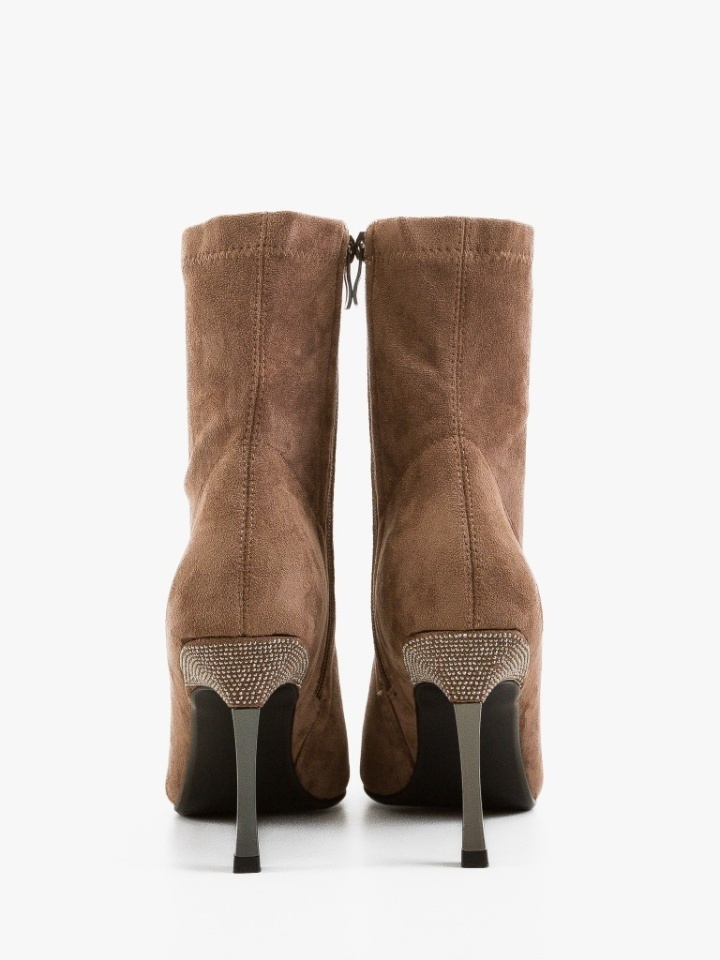 Botine dama Crebb Khaki - Img 3