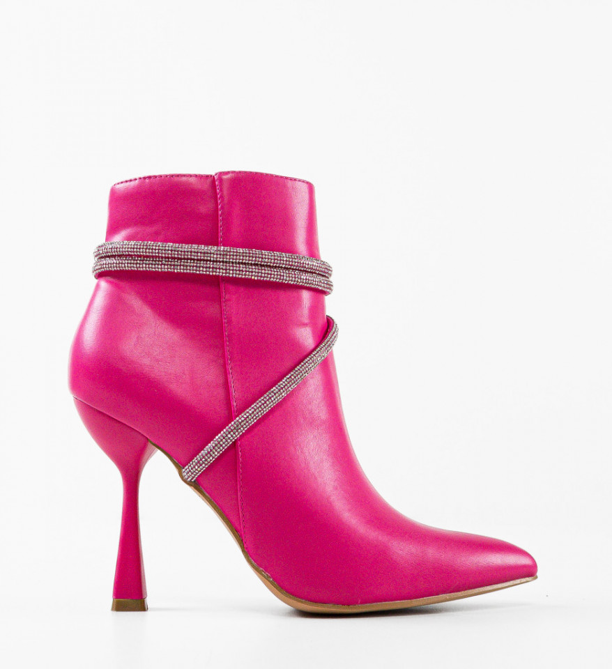 Botine dama Dixon Fuchsia