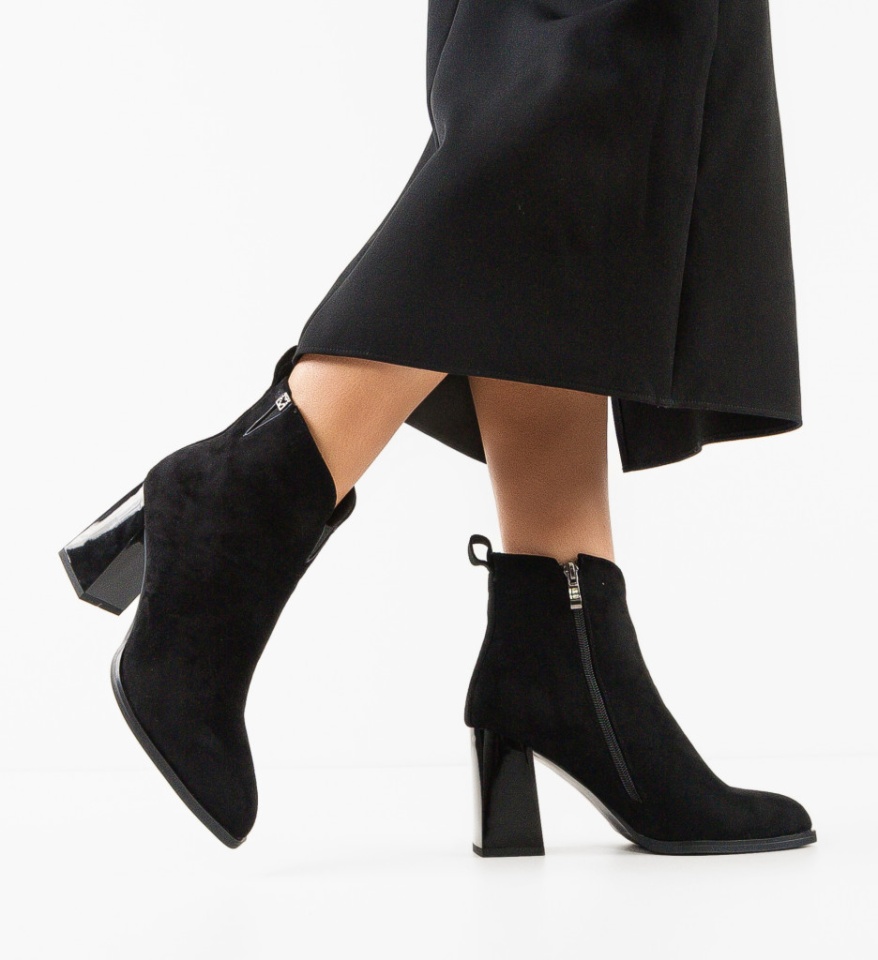 Botine dama Feltry Negre - Img 5