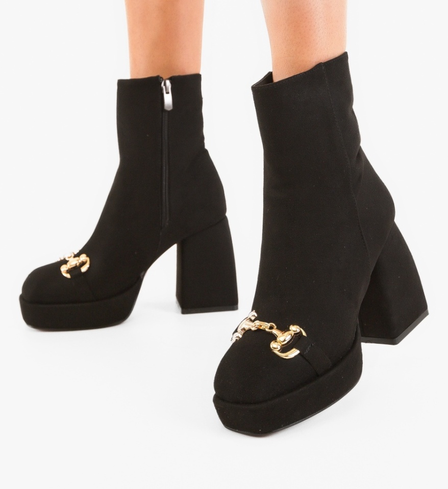 Botine dama Fersace Negre 2 - Img 6