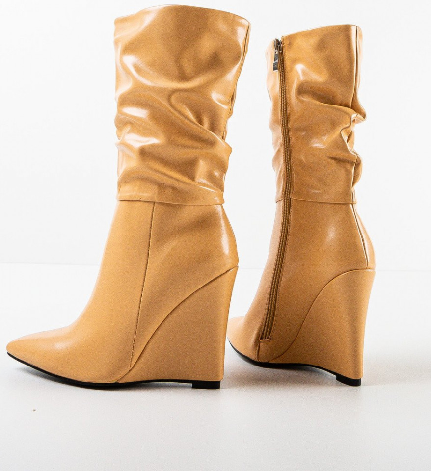 Botine dama Freeman Bej - Img 5