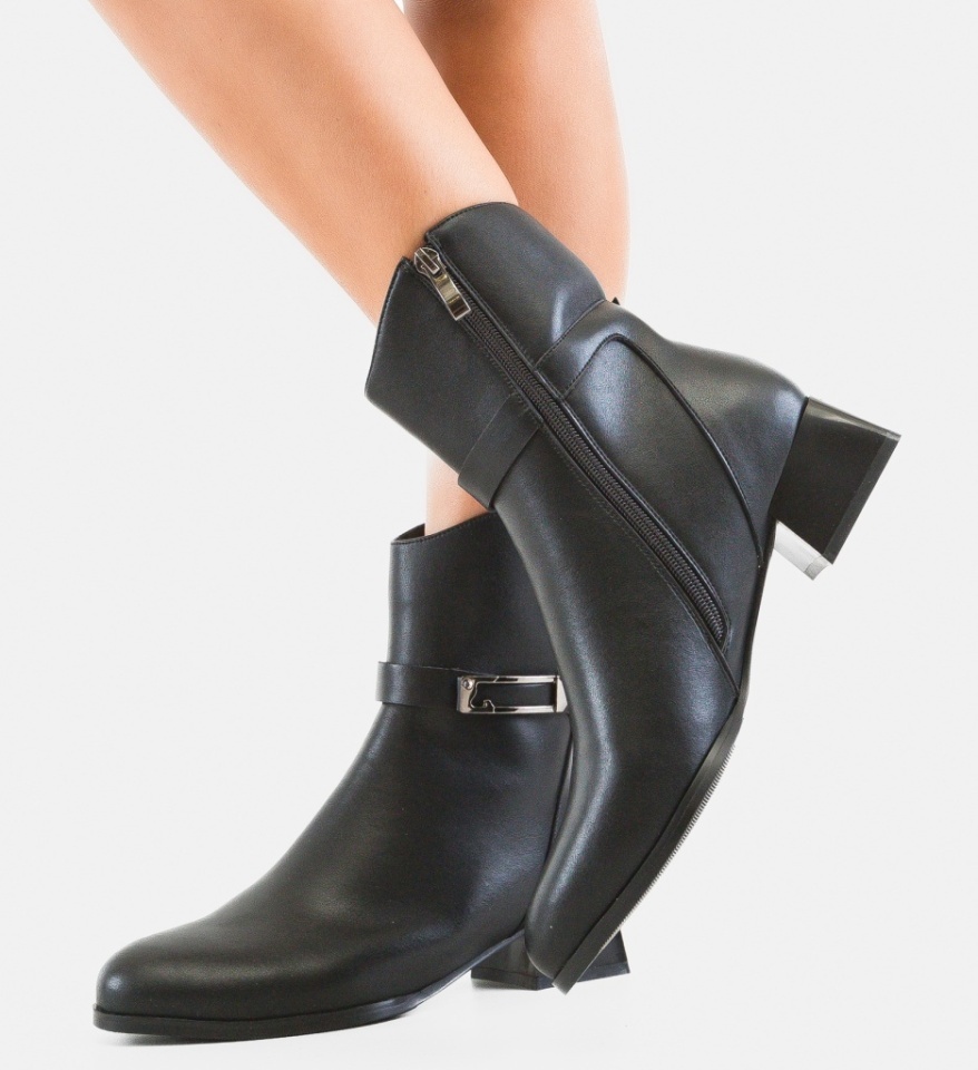 Botine dama Kaleya Negre - Img 4