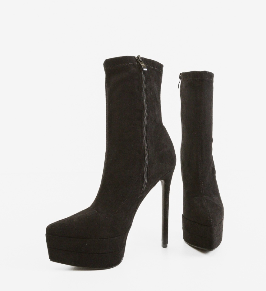 Botine dama Kazmire Negre 3 - Img 5