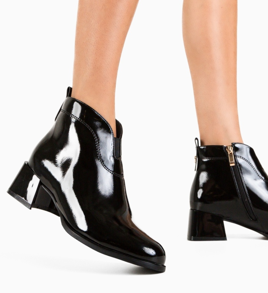 Botine dama Loghin Negre - Img 6