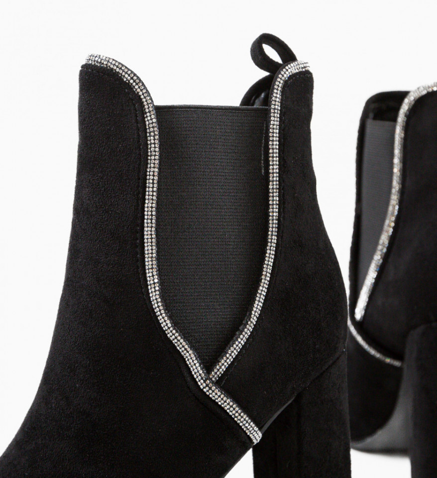 Botine dama Mckay Negre 2 - Img 4