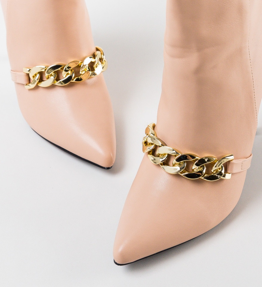 Botine dama Mischa Bej - Img 2