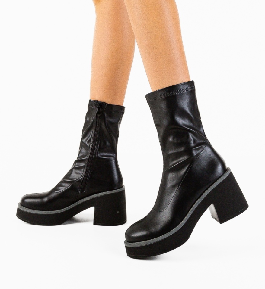 Botine dama Naom Negre - Img 6