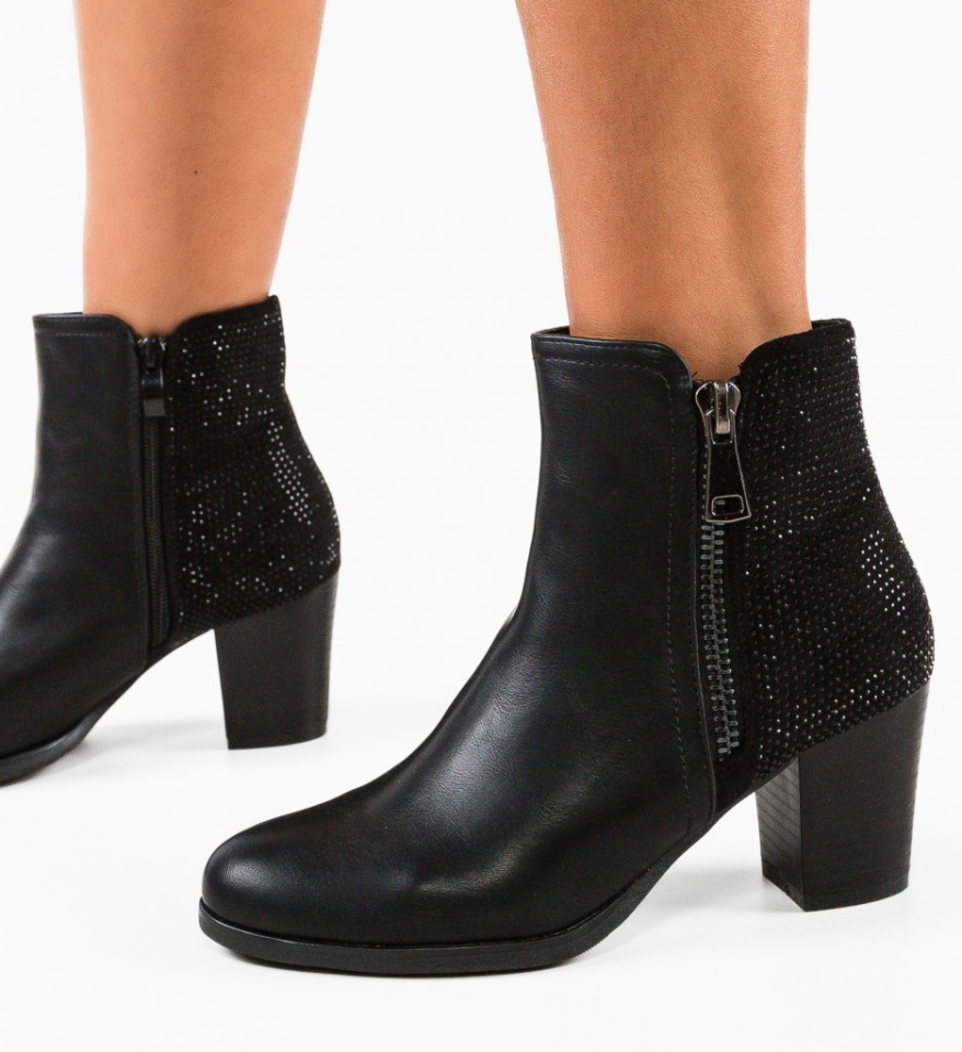 Botine dama Ortega Negre - Img 5