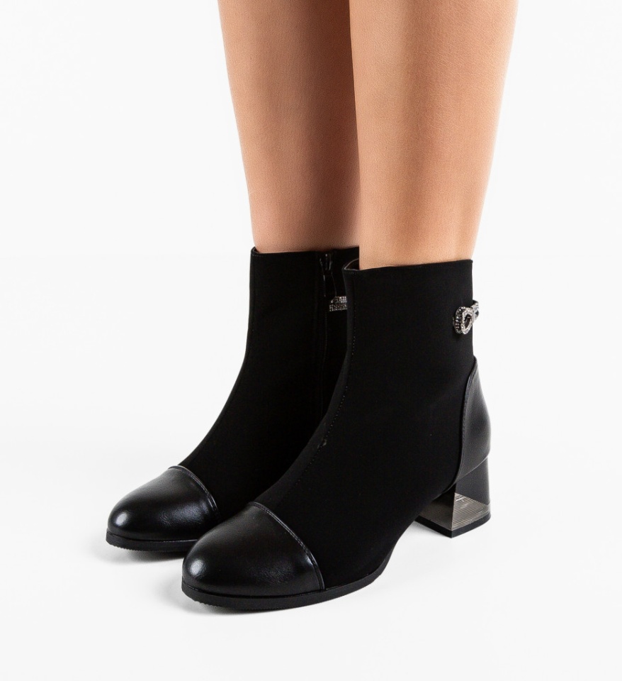 Botine dama Riggs Negre - Img 5