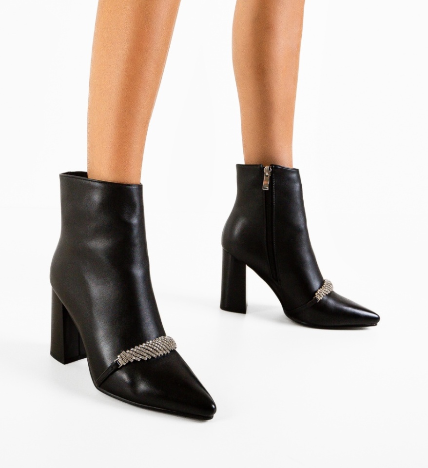 Botine dama Schoorel Negre - Img 8