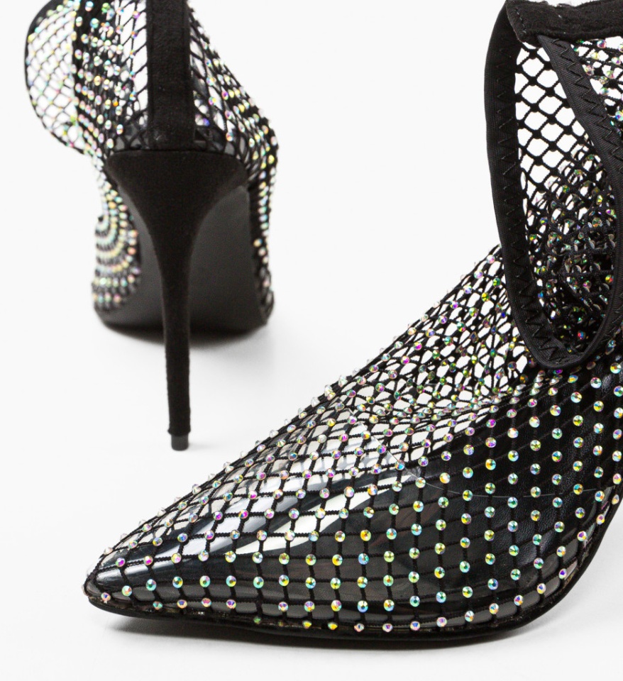 Botine dama Sherisse Negre - Img 11