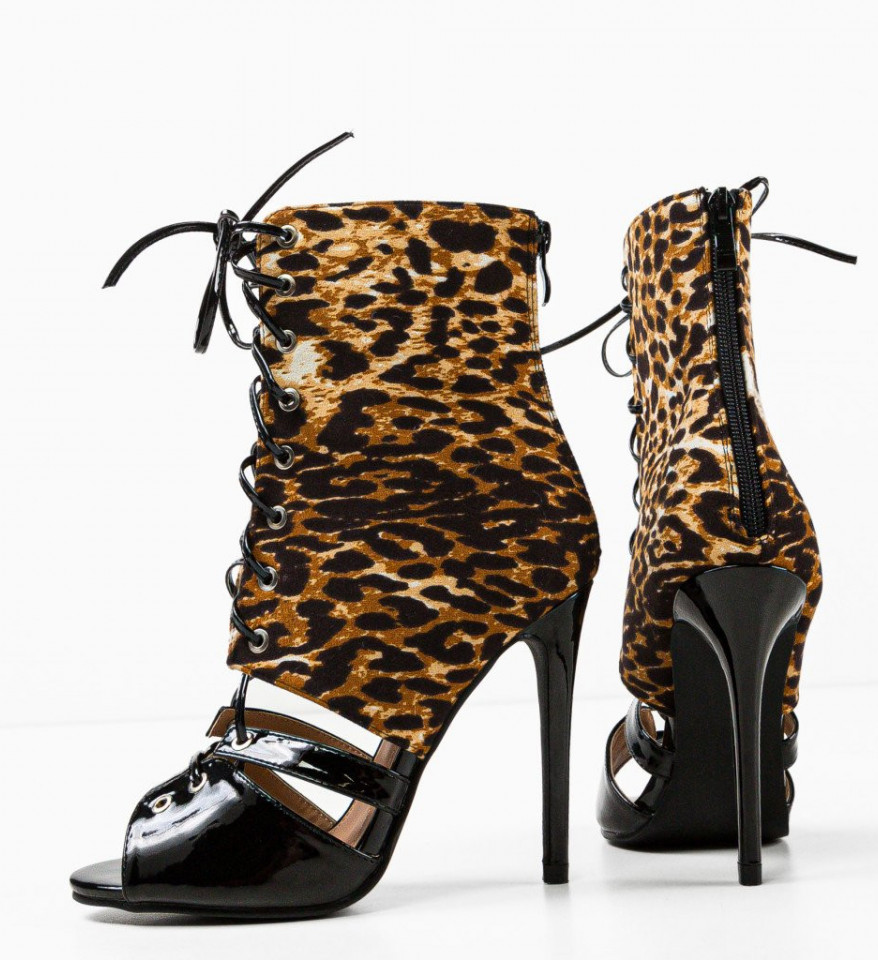 Botine dama Uchenna Animal Print - Img 5
