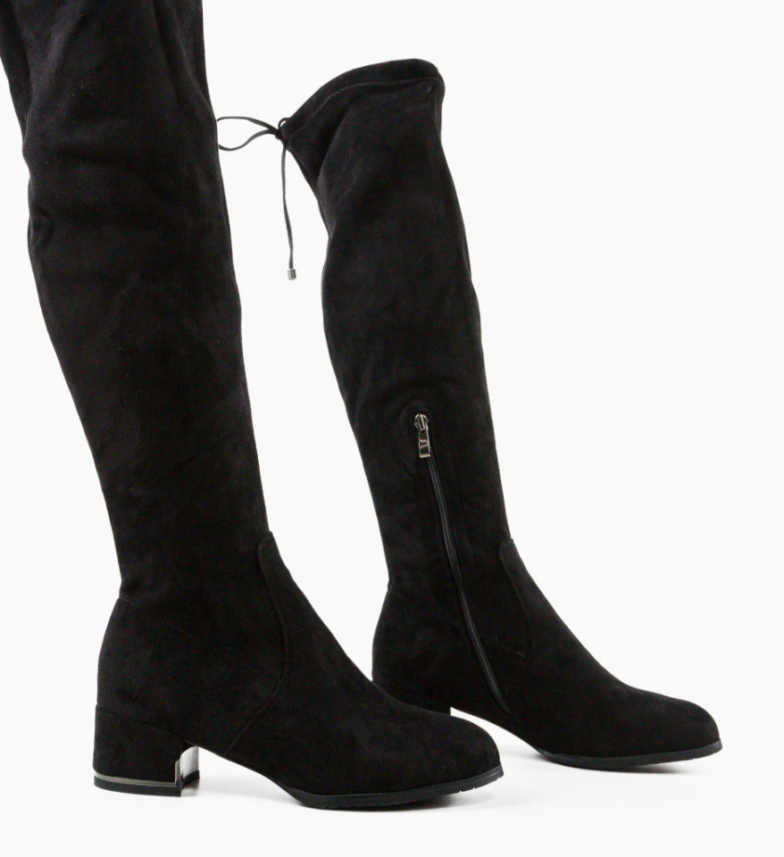 Cizme dama Heelis Negre - Img 4