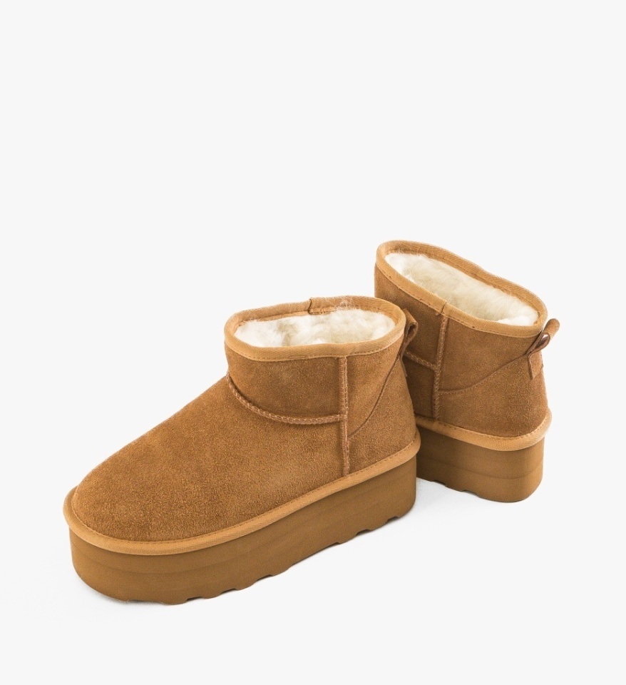 Cizme tip Ug Keston Camel - Img 2