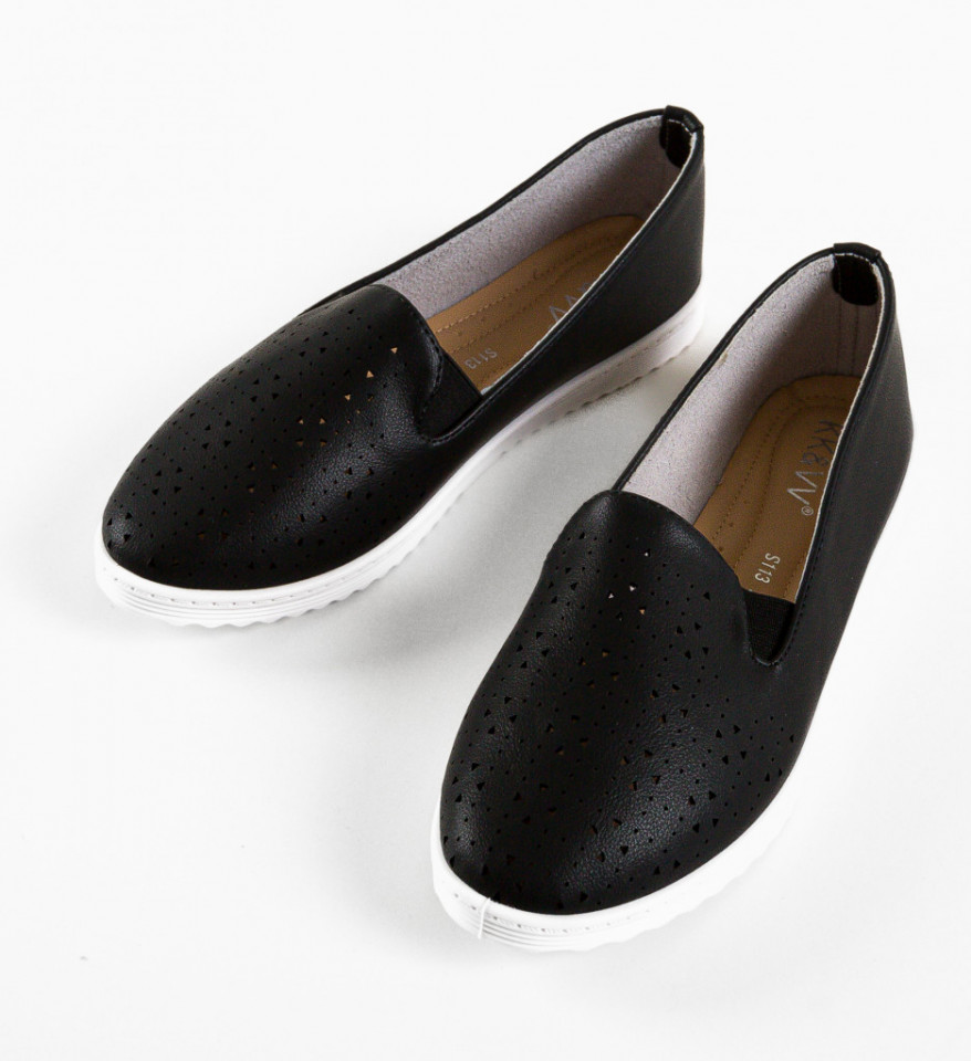 Espadrile Casual Frark Negri - Img 3