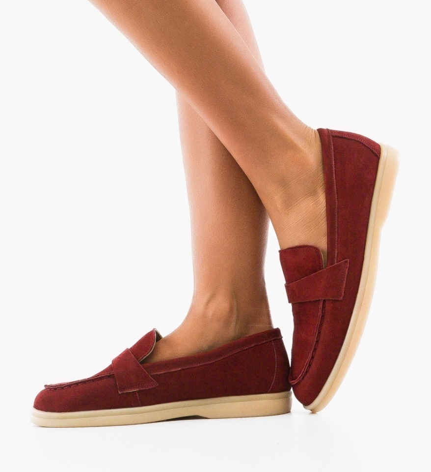 Pantofi Casual Abas Rosii - Img 4