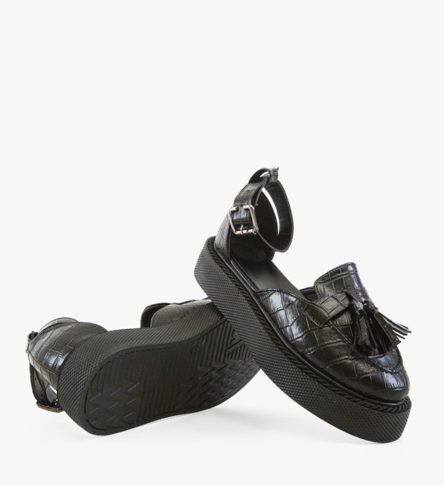 Pantofi Casual Aklin Negri - Img 2