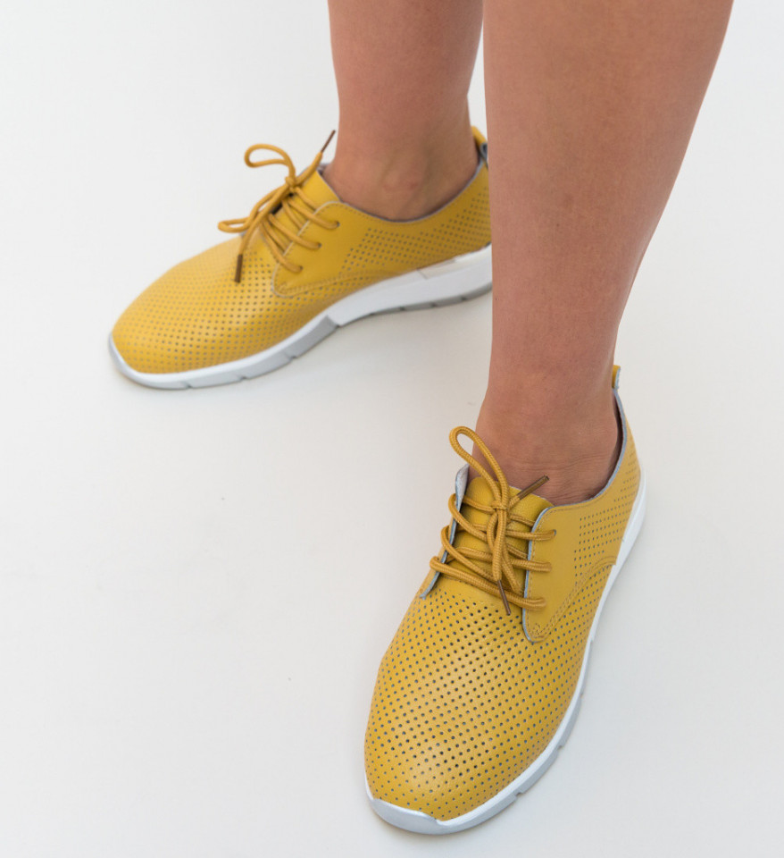 Pantofi Casual Albert Galbeni