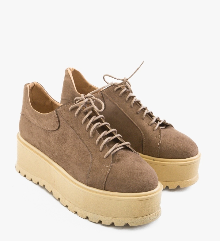Pantofi Casual Amdre Khaki - Img 2