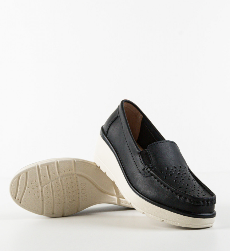 Pantofi Casual Atic Negre - Img 4