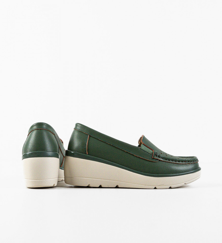 Pantofi Casual Atic Verzi - Img 2
