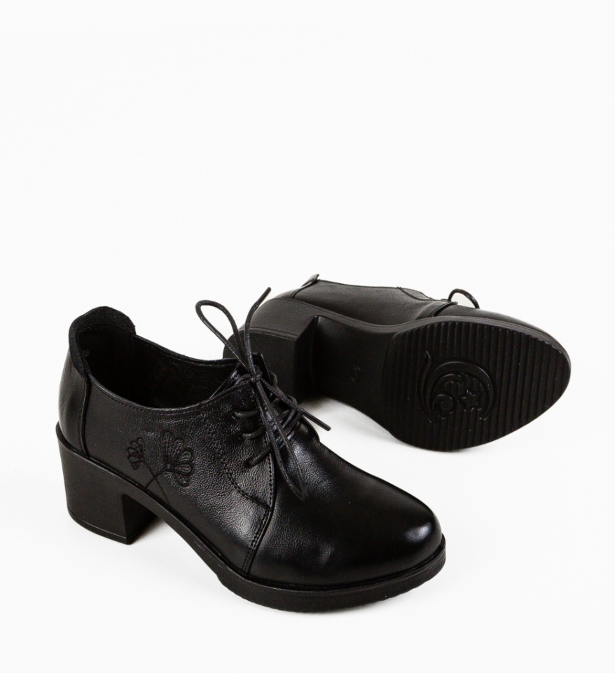 Pantofi Casual Atraxia Negre - Img 3