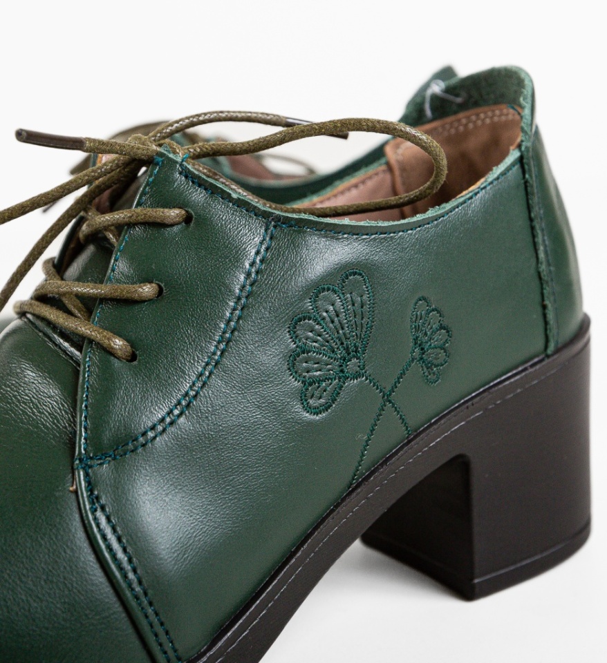 Pantofi Casual Atraxia Verzi - Img 4