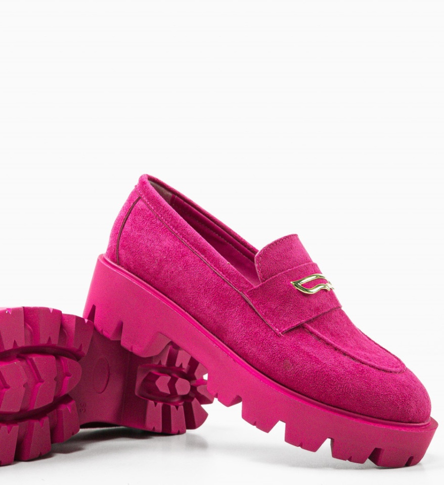 Pantofi Casual Beikrols Fuchsia - Img 12