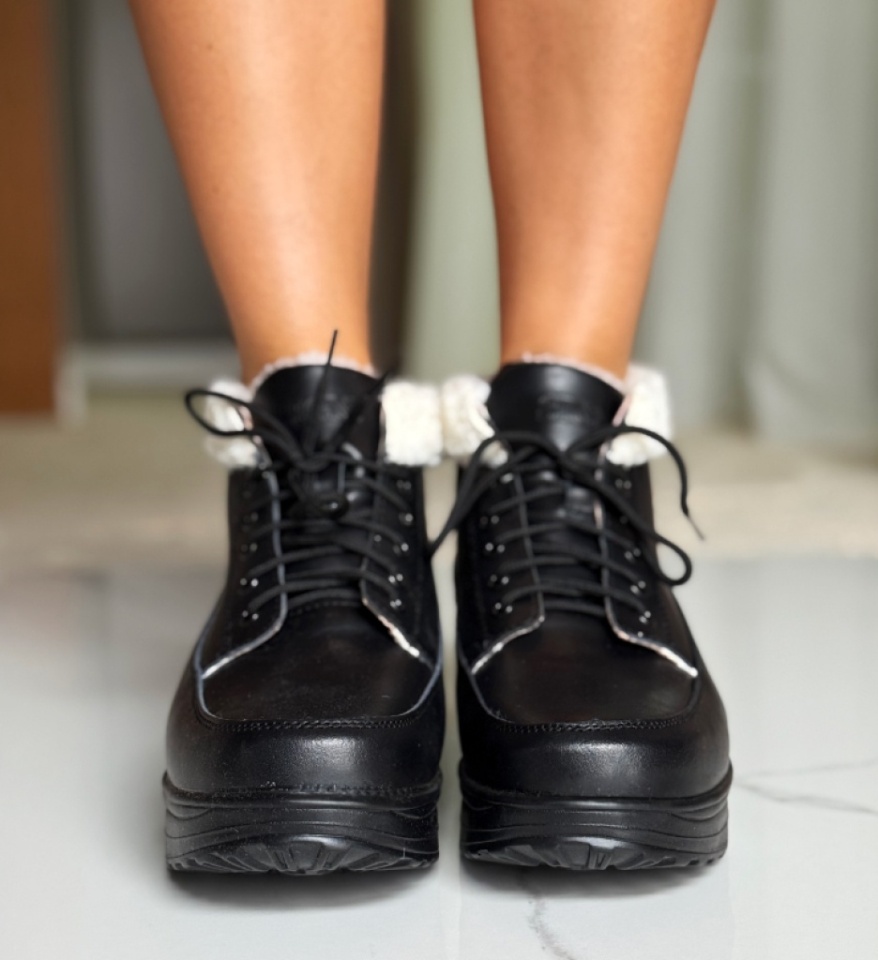 Pantofi Casual Blind Negri - Img 11