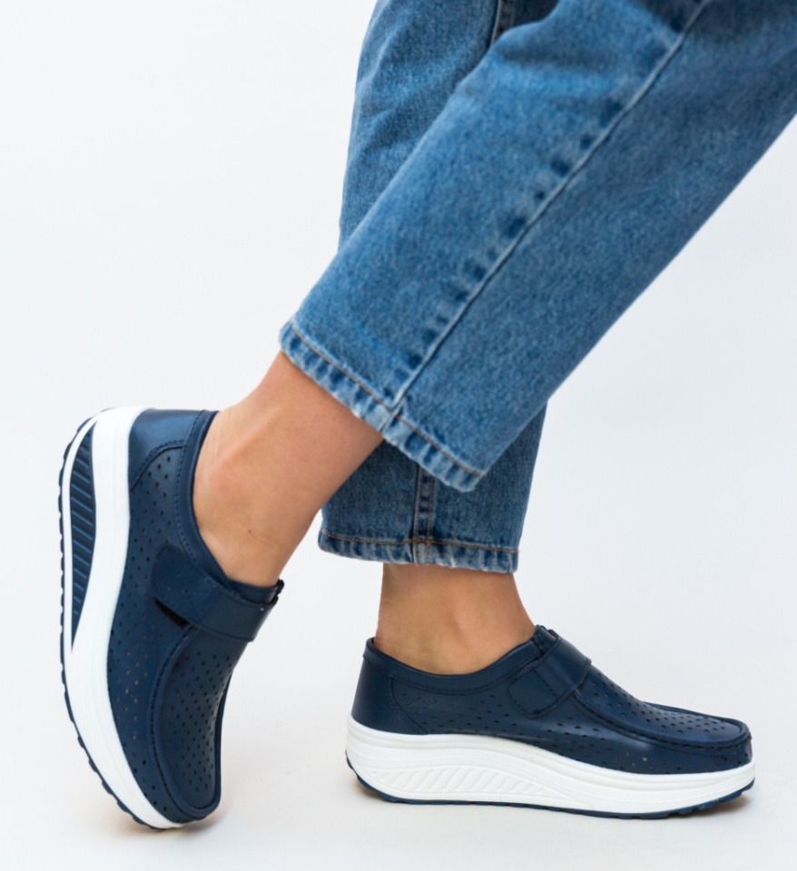 Pantofi Casual Bozta Bleumarin - Img 7
