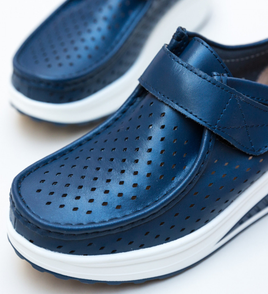 Pantofi Casual Bozta Bleumarin - Img 4