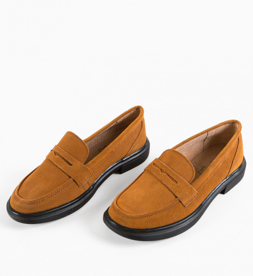 Pantofi Casual Butler Camel - Img 2