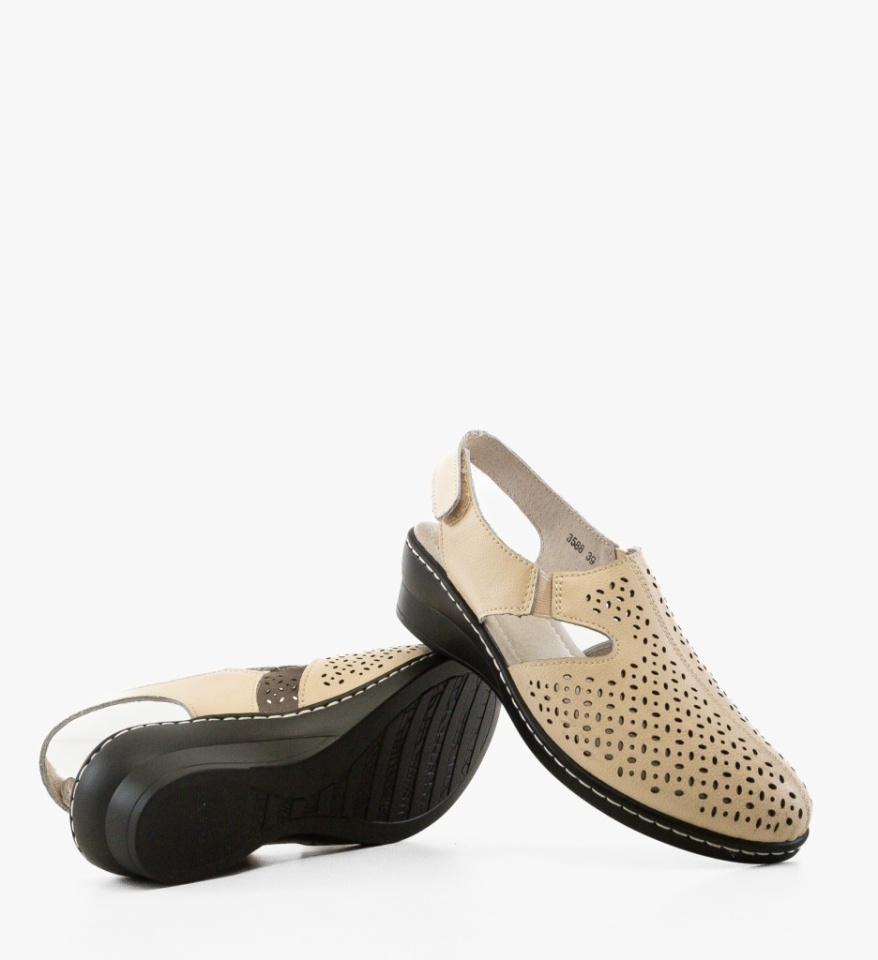 Pantofi Casual Byhy Bej - Img 2