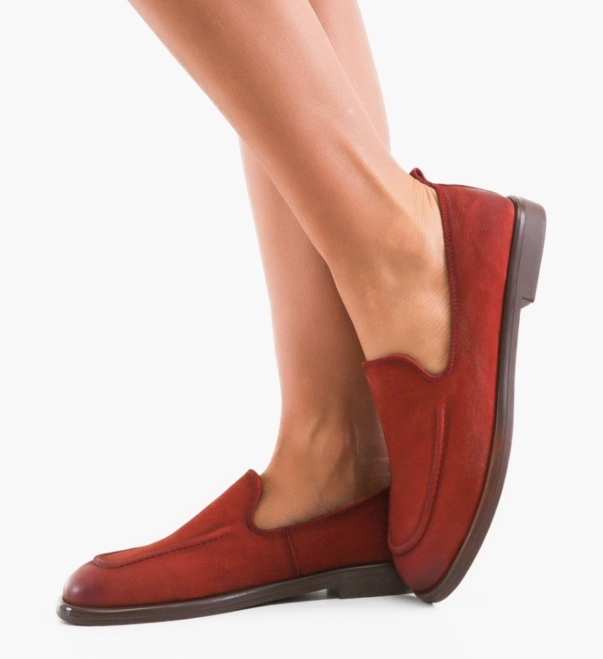 Pantofi Casual Crast Rosii - Img 6