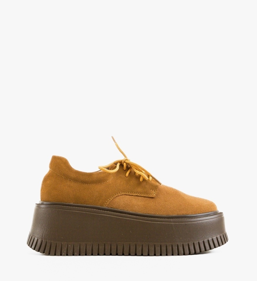 Pantofi casual dama Benve Camel - Img 6