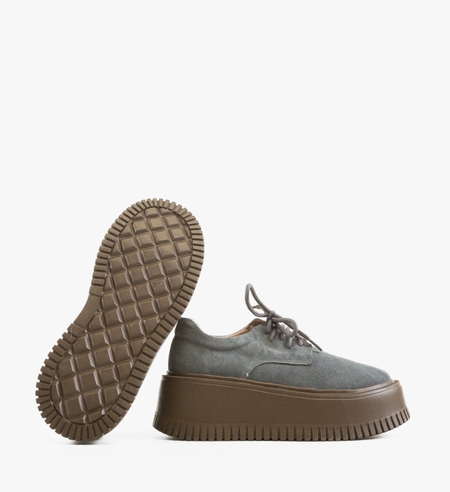 Pantofi casual dama Benve Gri - Img 2