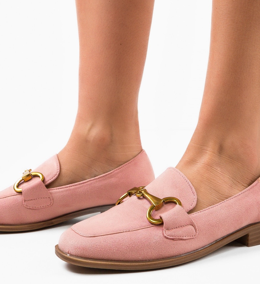 Pantofi Casual dama Cloe Roz - Img 8