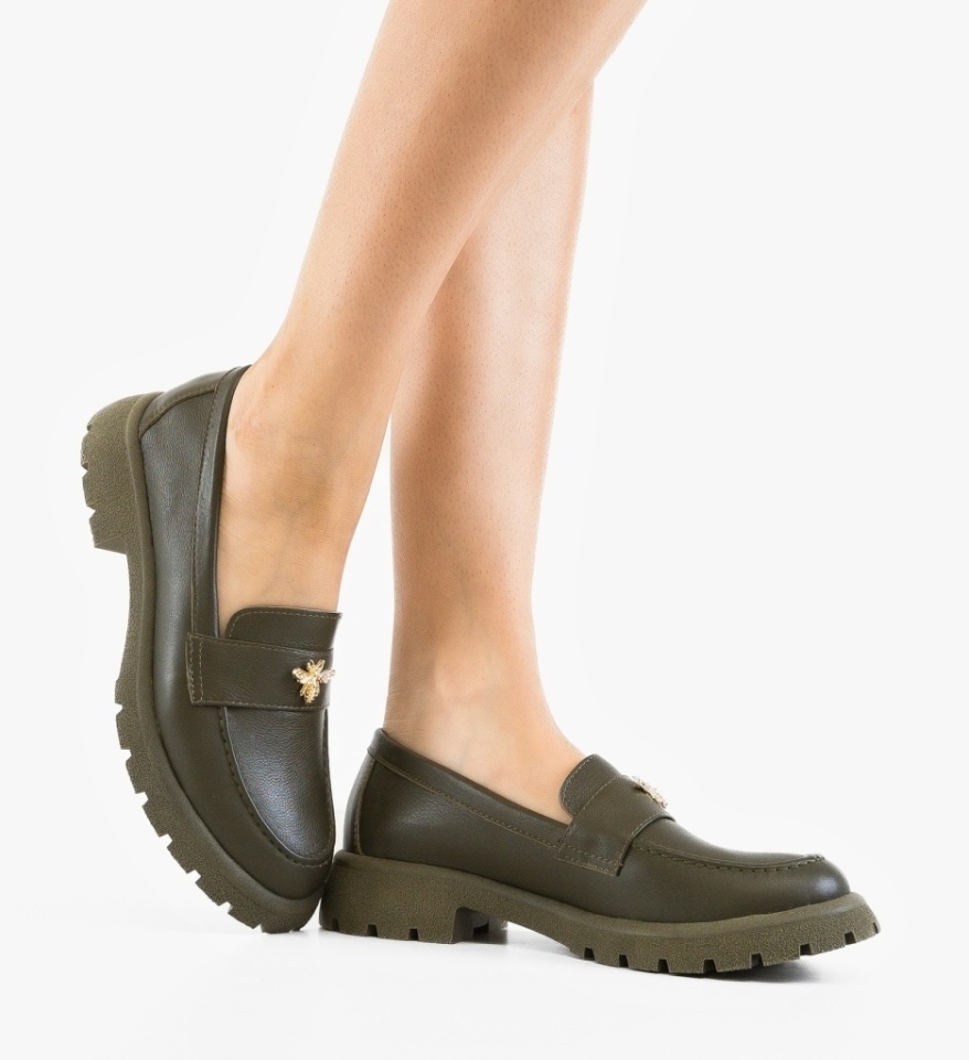 Pantofi casual dama Fosere Verzi - Img 12