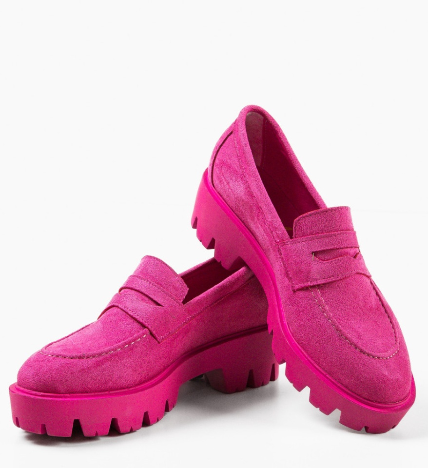 Pantofi Casual dama Gyna Fuchsia - Img 12