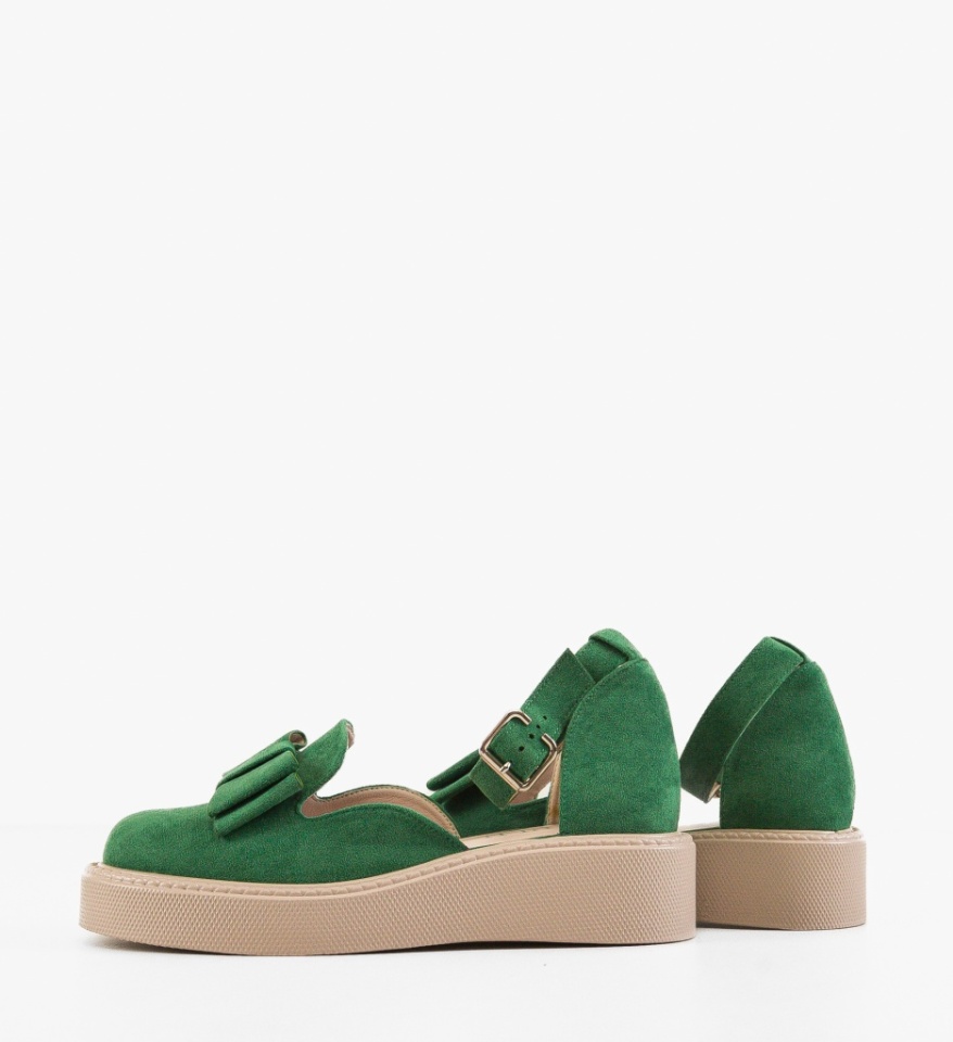 Pantofi Casual dama Hammbe Verzi - Img 2
