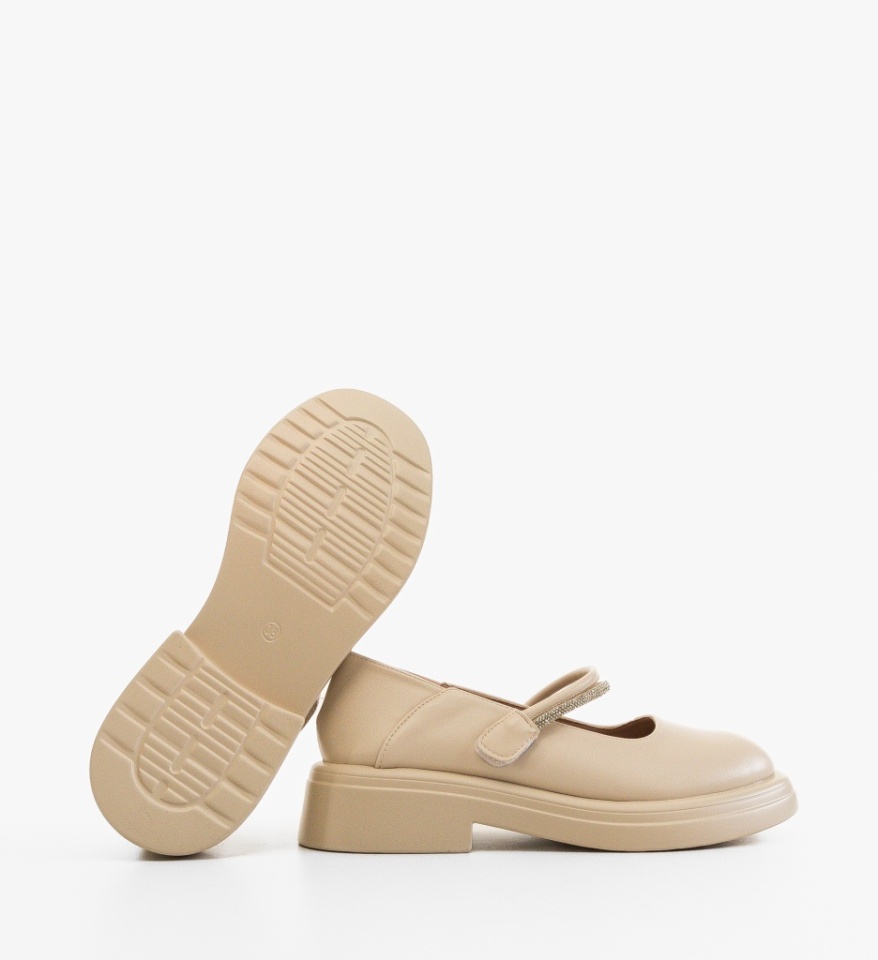 Pantofi Casual dama Maeve Bej - Img 2