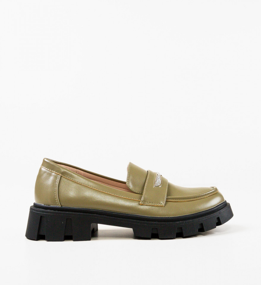 Pantofi casual dama Sacipo Verzi - Img 2