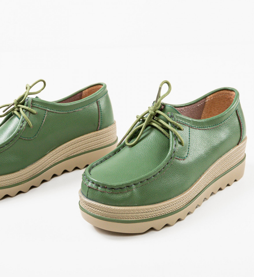 Pantofi casual dama Sag Verzi - Img 3