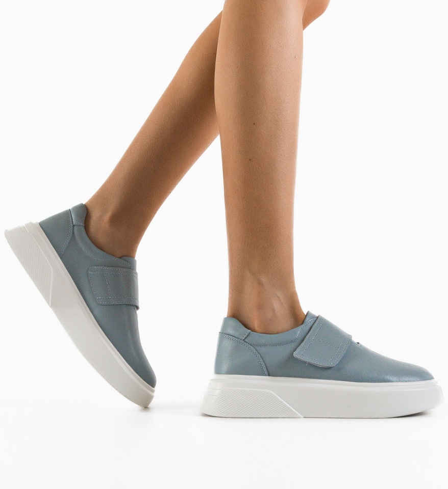 Pantofi Casual dama Slamet Albastri - Img 4