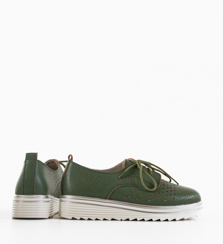 Pantofi Casual dama Tone Verzi - Img 2
