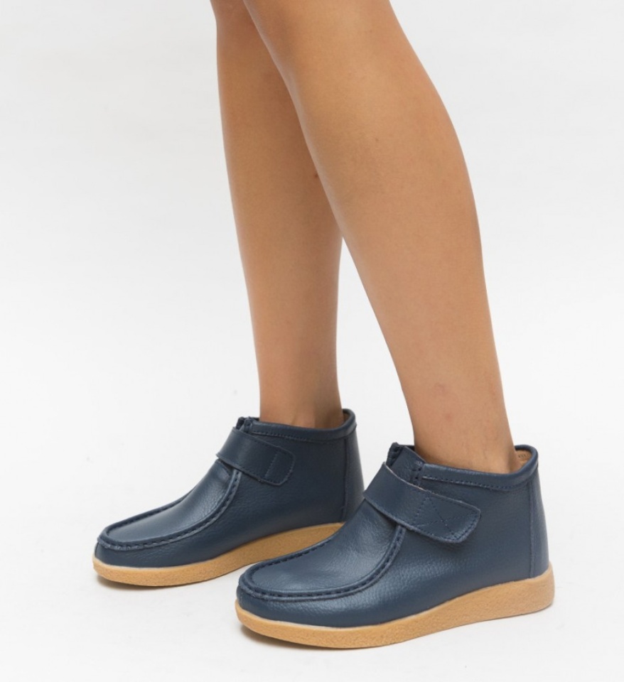 Pantofi Casual Debir Albastri 2 - Img 10