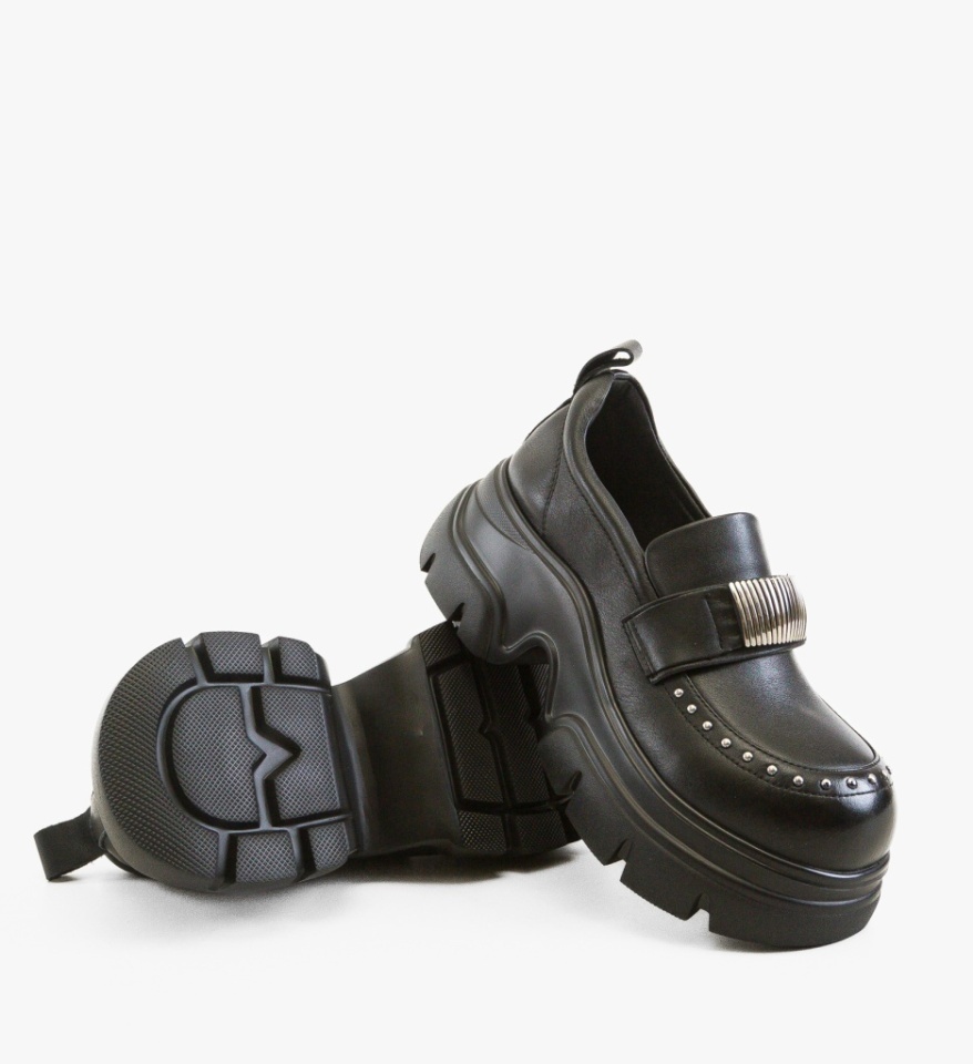 Pantofi Casual Dougla Negri - Img 2