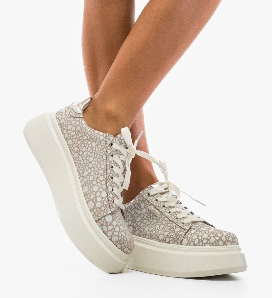 Pantofi Casual Ganey Albi - Img 4